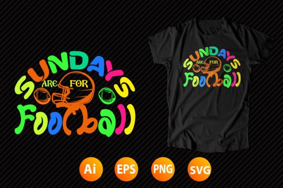 American Football T-shirt Design 10: Graphics & T-Shirt Designs