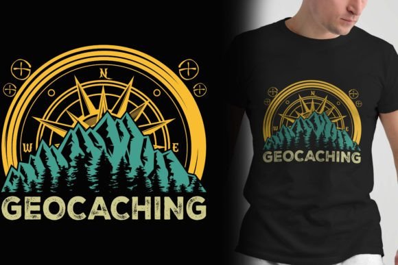 Geocaching T Shirt Design Graphics