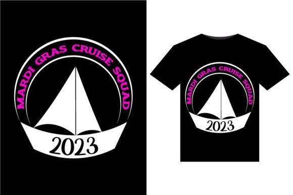 Mardi Gras Cruise Squad T-Shirts Design