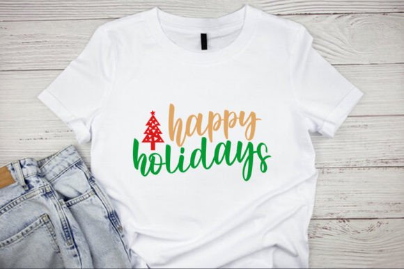 Retro Christmas Svg Design, Happy Holi Graphics