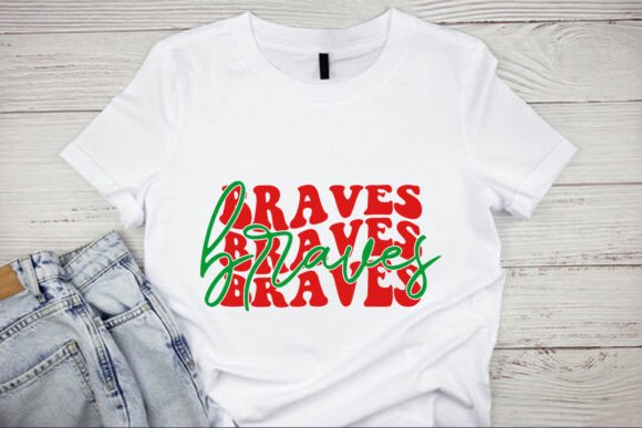 Retro Svg Design, Braves Graphics