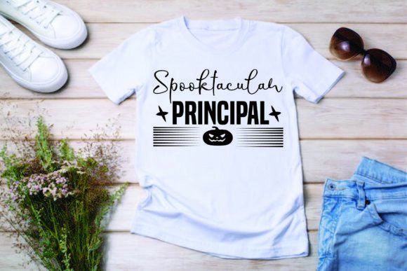 Spooktacular Principal – Halloween Svg Design