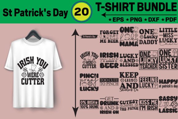 St Patrick's Day T-Shirt Design Bundle
