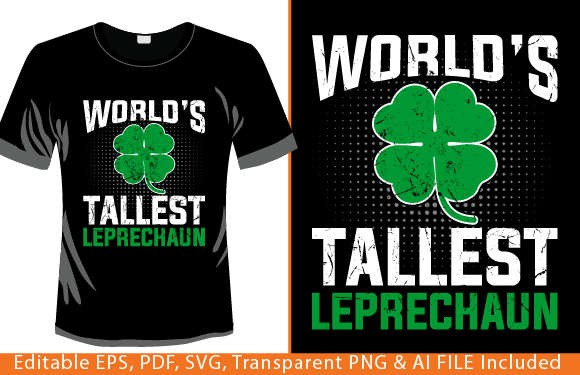Tallest Leprechaun T-shirt Design Graphics