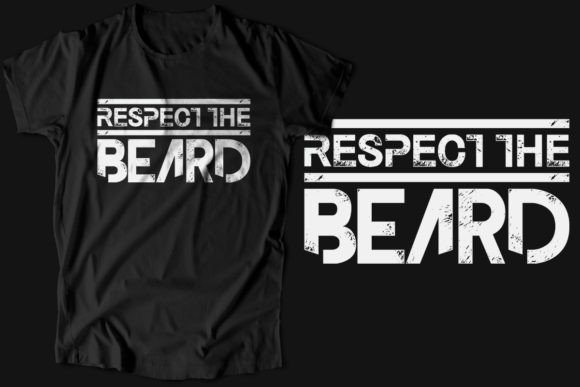 Vintage Bearded T-Shirt Design Graphics